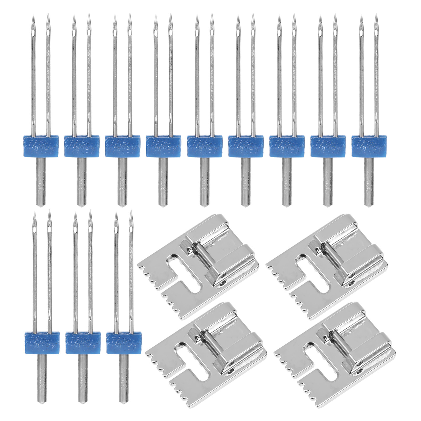 Sewing Machine Needle - 4Sets Sewing Machine Accessories Twin Needle