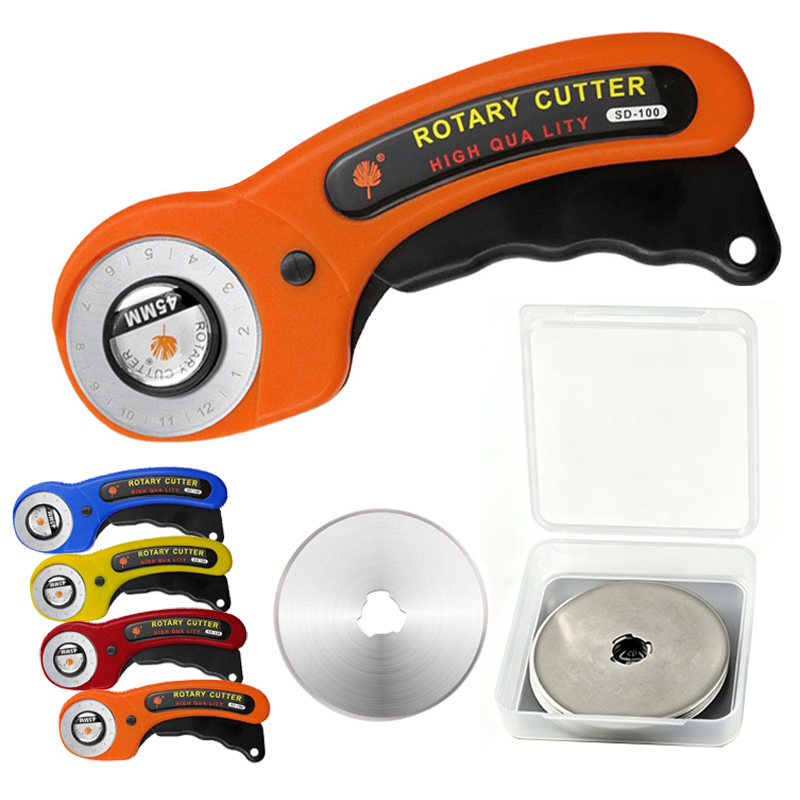 Fabric Rotary Cutter 45mm Blad - огляд і ціна Rotary Cutter Fabric