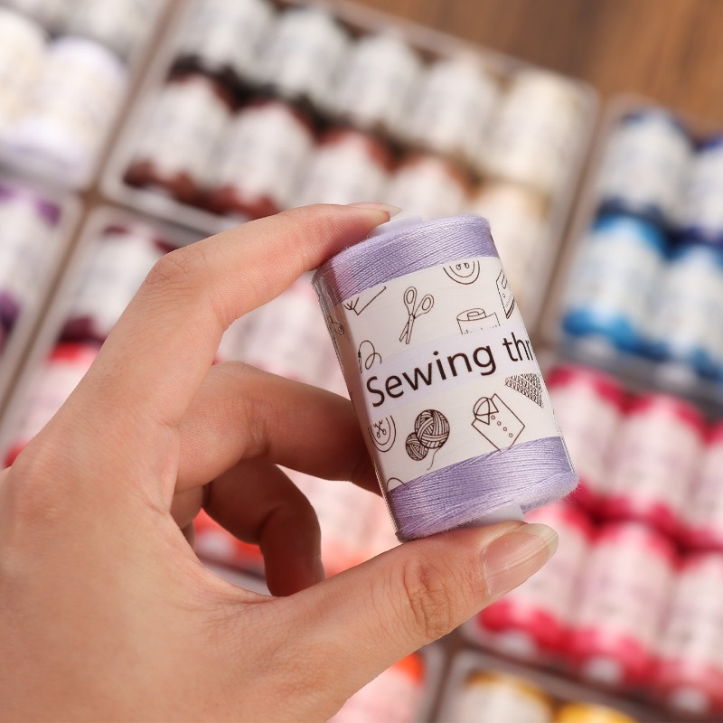 Multi Color Sewing Thread Set  - огляд і ціна Sewing Thread Production