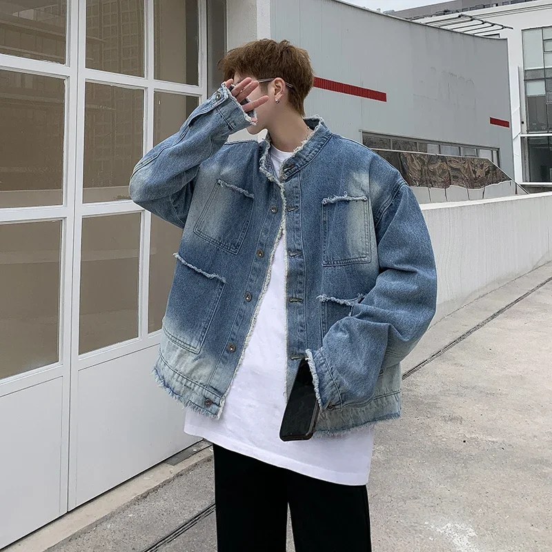 American Retro Hip Pop Raw Edg - огляд і ціна Sewing Jackets
