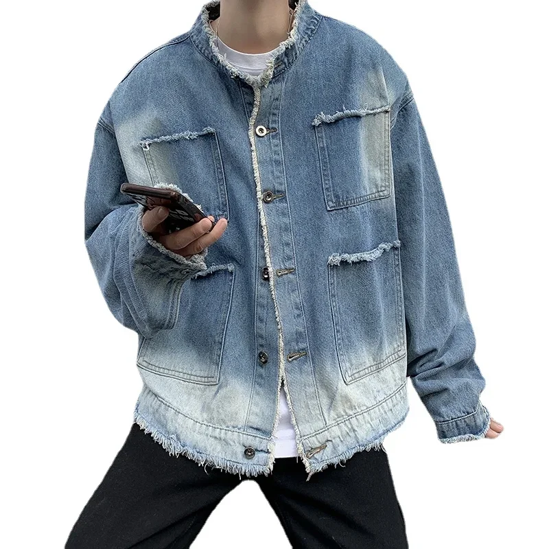 American Retro Hip Pop Raw Edg - огляд і ціна Sewing Jackets