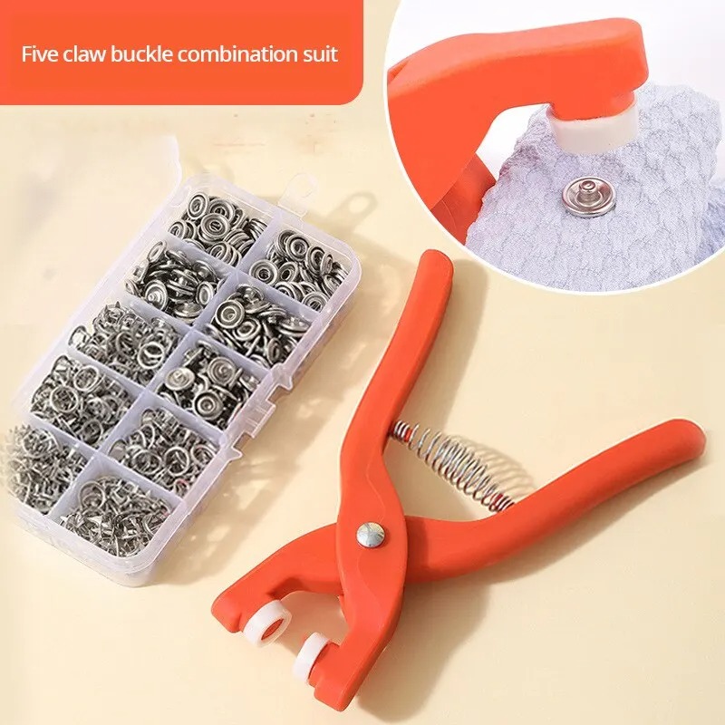 50PCS Plier Tool Metal Sewing  - огляд і ціна Snap Button Plier