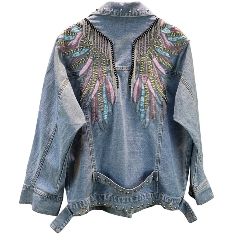 2026 New AutumnFashion Rivet W - огляд і ціна Sewing Jackets
