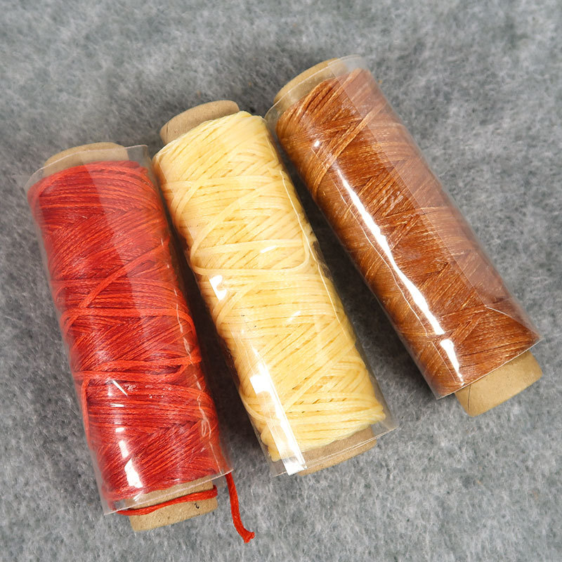 Leather Waxed Thread Cord 30Me - огляд і ціна Sewing Thread Production