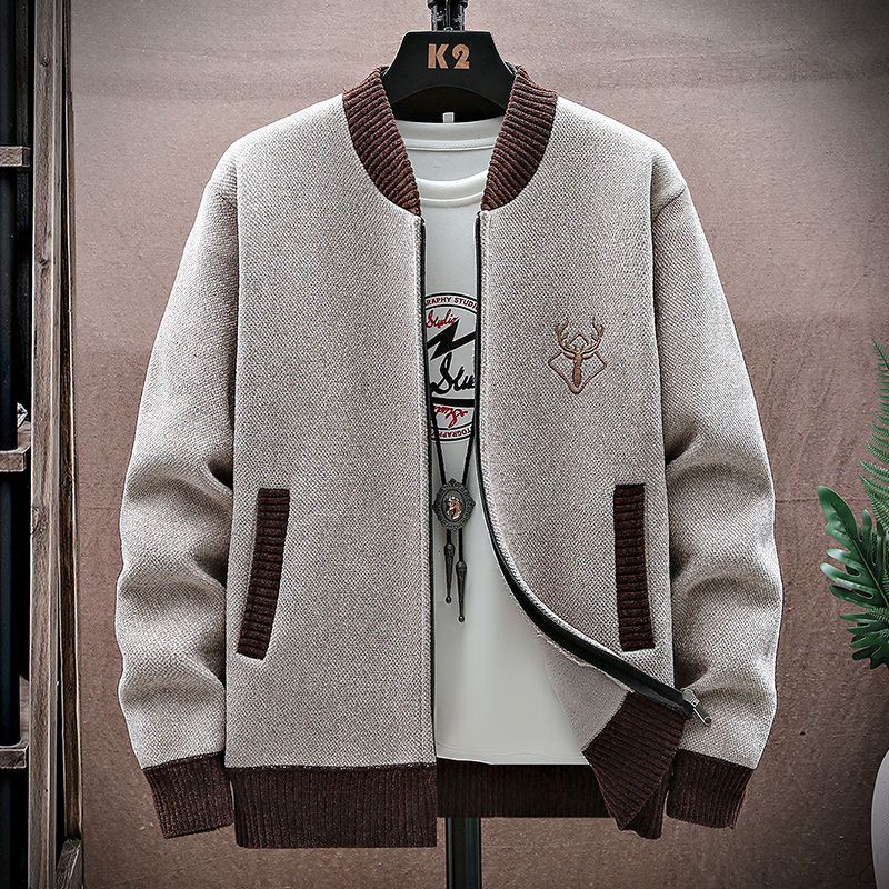 Men Cardigan Knitted Sweaterco - огляд і ціна Sewing Jackets
