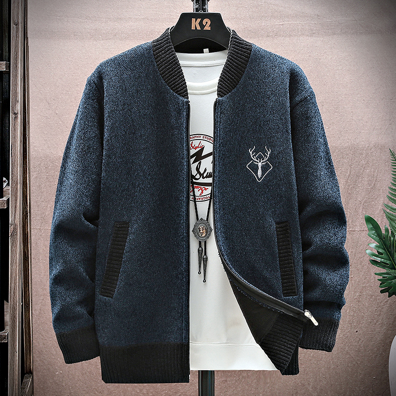 Men Cardigan Knitted Sweaterco - огляд і ціна Sewing Jackets