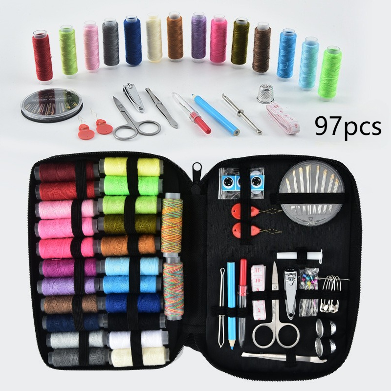 97pcs Sewing Kit with Sewing S - огляд і ціна Sewing Thread Production