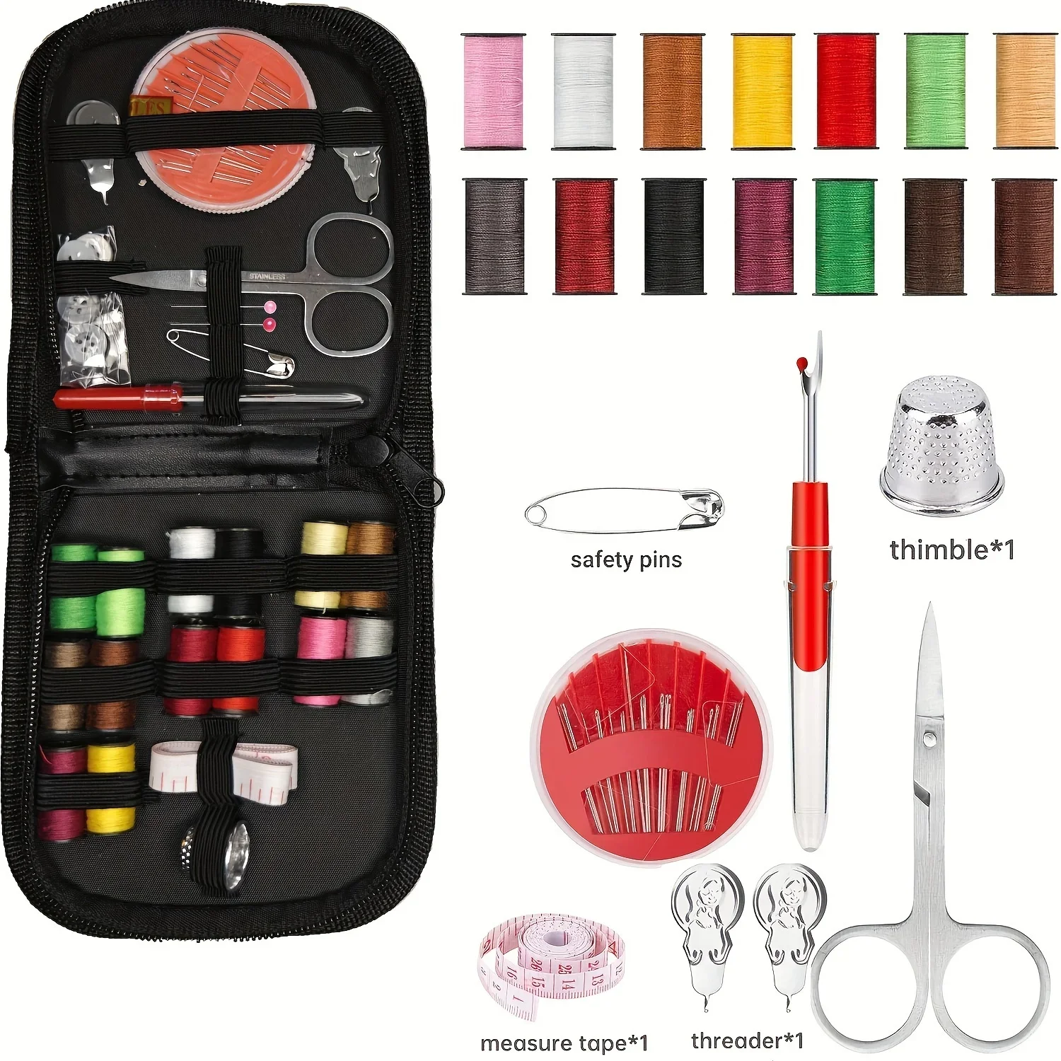 67/128pcs Sewing Kit With Sewi - огляд і ціна Sewing Thread Production