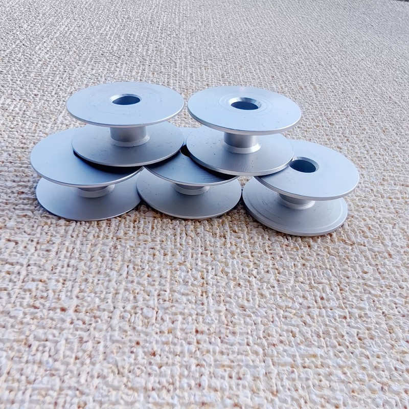 35 pcs Aluminum Sewing Bobbins - огляд і ціна Sewing Thread Production