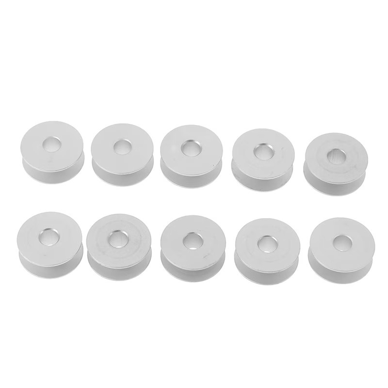 35 pcs Aluminum Sewing Bobbins - огляд і ціна Sewing Thread Production