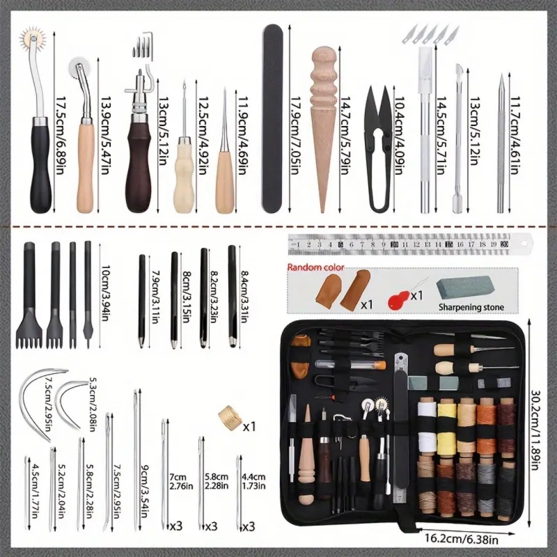 Shoe Leather Sewing Kit with A - огляд і ціна Sewing Thread Production