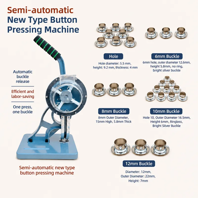 Semi Automatic Buttonhole Mach - огляд і ціна Textiles Sewing Machine